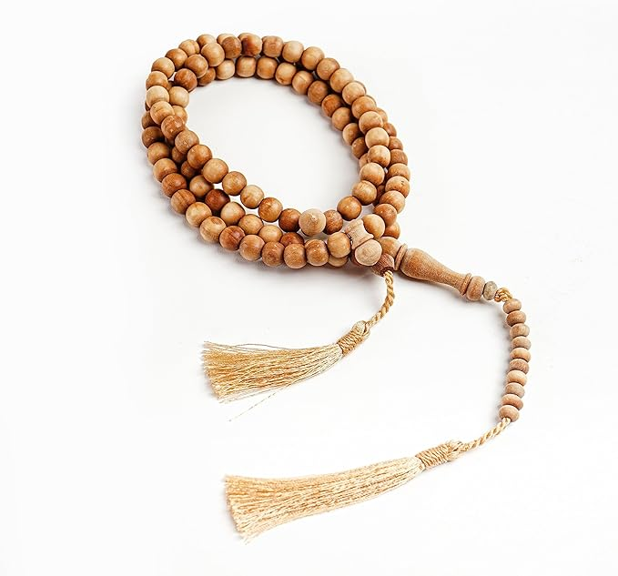 Halela 8mm Sandalwood Tasbih 99 Prayer Beads